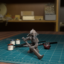 Goblin Glaive V 02 - TytanTroll Miniatures - DnD - Fantasy - Only-Games