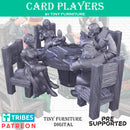 Card Players (SITTING FOLKS) - Only-Games