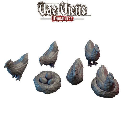Chickens set - Only-Games