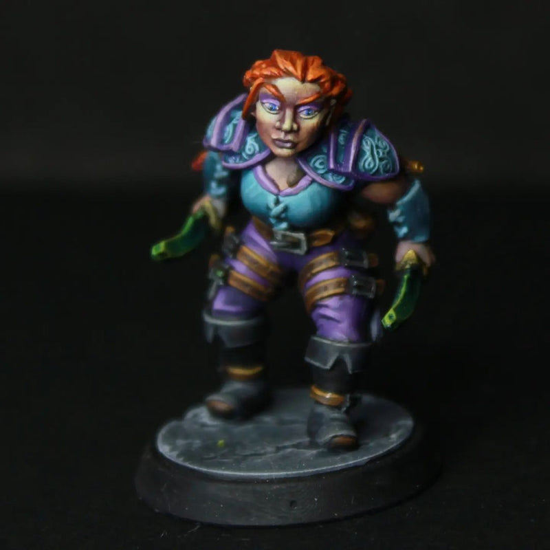 Felin Fastep [32mm Scale] Female Dwarf Rogue - Only-Games