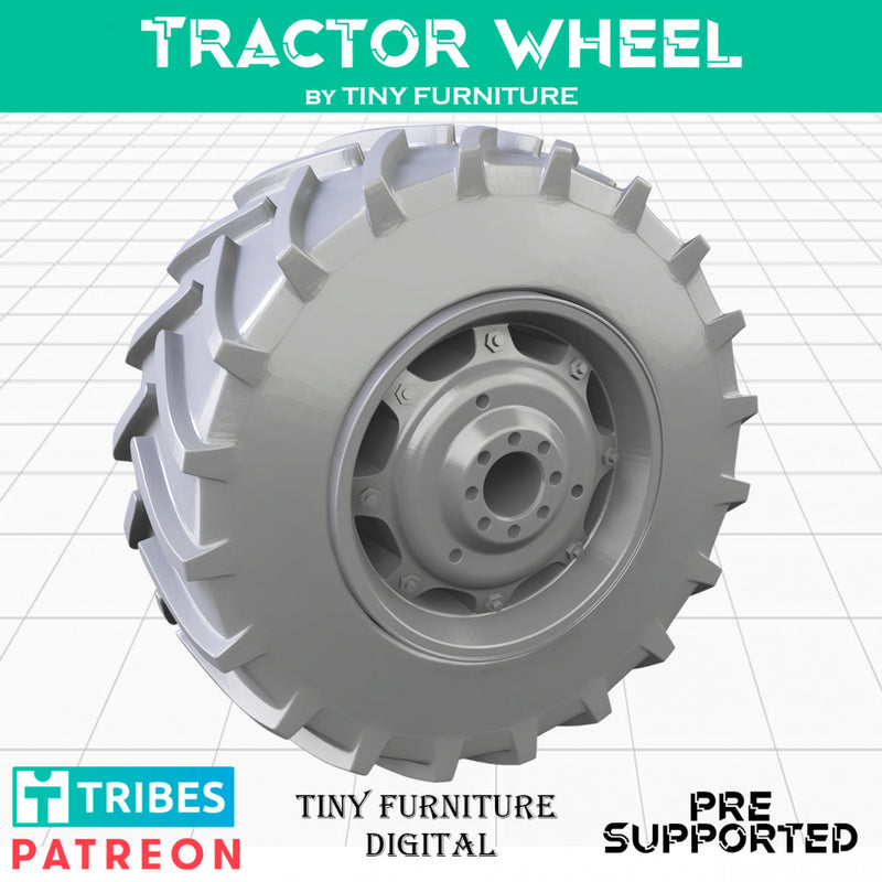 Tractor wheel - Only-Games