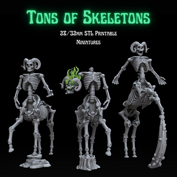 Tons of Skeletons: Undead Centaurs - Only-Games
