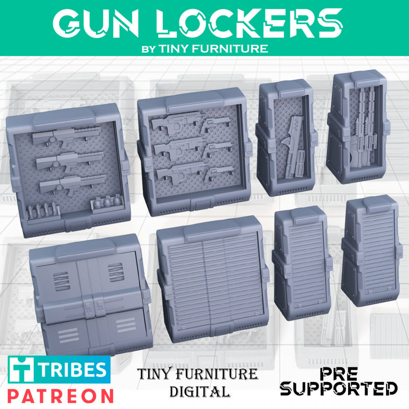 Gun Lockers Bundle - Only-Games
