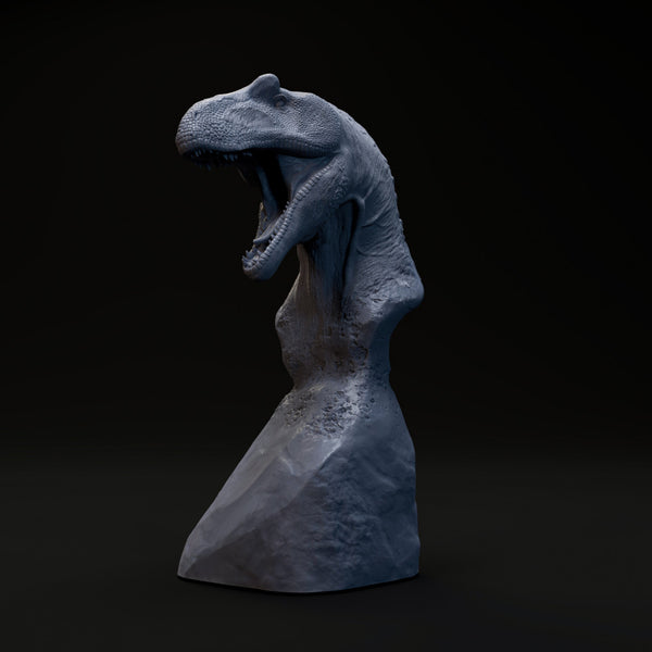 Acrocanthosaurus bust