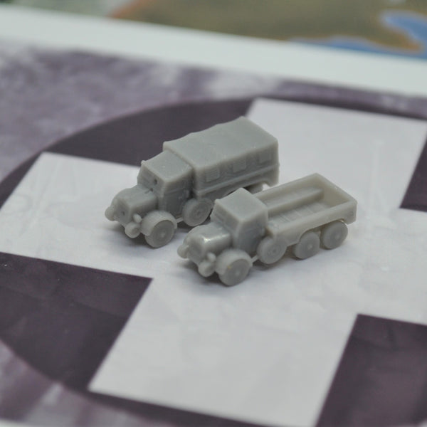 3D Printed Raba 38M Botond Un-Covered Truck (x10) - Only-Games