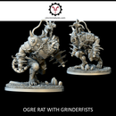 OGRE RAT WITH GRINDERFISTS - Only-Games