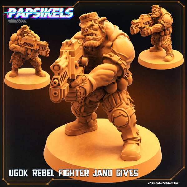 UGOK REBEL FIGHTER JANO GIVES - Only-Games