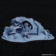 Crashed heavy walker with corpse (Crashes, Corpses, Casualties, Human Space Corps)) - Only-Games