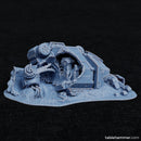 Crashed heavy walker with corpse (Crashes, Corpses, Casualties, Human Space Corps)) - Only-Games