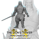 Mercenary Company - Heavy Armoured (Set of 5 x 32mm scale presupported miniatures) - Only-Games