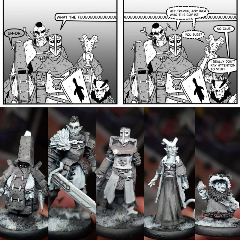 The Bucket Brigade - 'The Weekly Roll' Official Miniatures - Only-Games