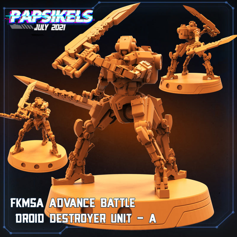 FKMSA BATTLED DROID DESTROYER UNIT - A - Only-Games