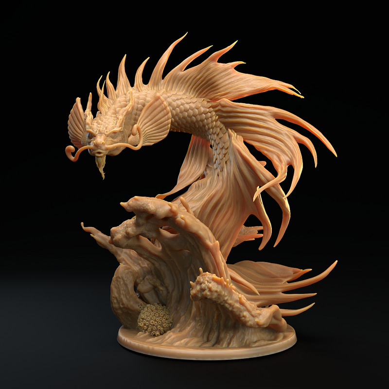 Koi Dragon | Asian Gold Dragon | Dragon Trapper's Lodge - Only-Games