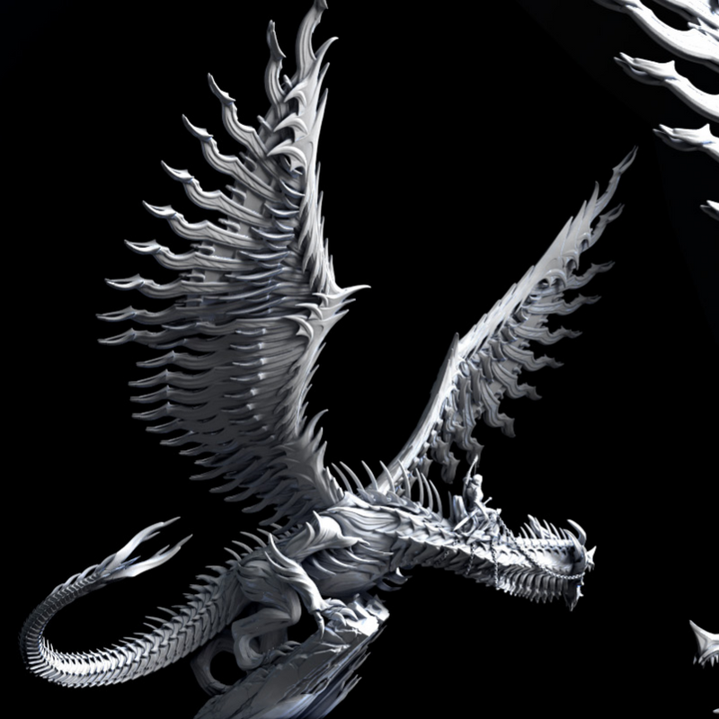 Inconcel Dragon (Pose 2 of 2) - Only-Games