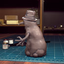 Creepy Snowman 02 - TytanTroll Miniatures - DnD - Fantasy - 32mm - Only-Games