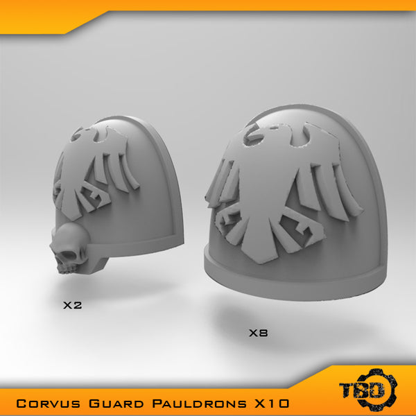Corvus Guard Pauldrons X10 - Only-Games