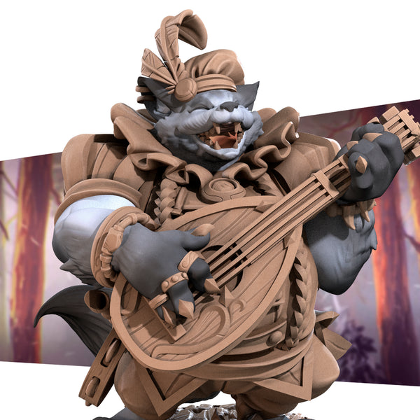 Dandier, the Foxfolk Bard - Only-Games