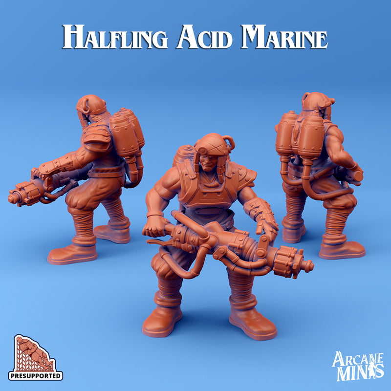 Halfling Acid Marine (Male) - Only-Games