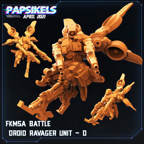 FUKIMASA BATTLE DROID RAVAGER UNIT - D - Only-Games