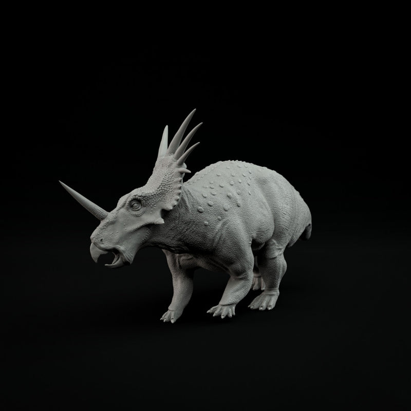 Styracosaurus walking 1-35 scale dinosaur - Only-Games