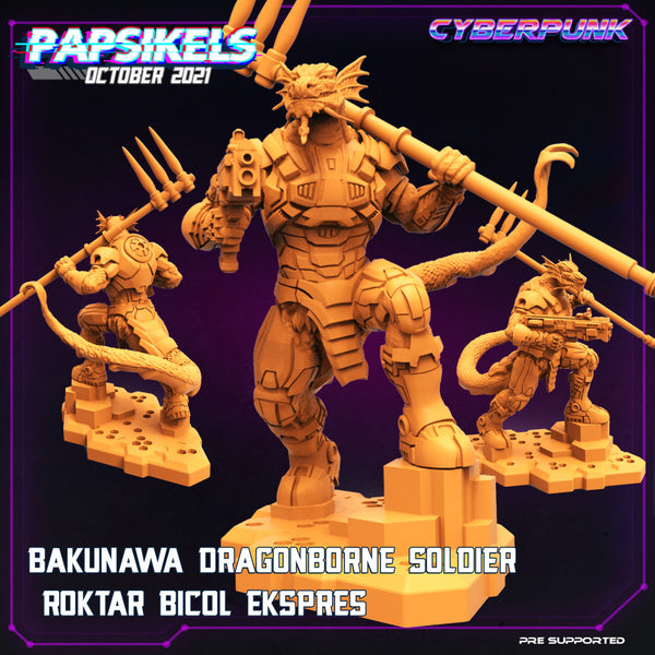 BAKUNAWA SPACE DRAGONBORE SOLDIER ROKTAR VICOL EKSPRES - Only-Games