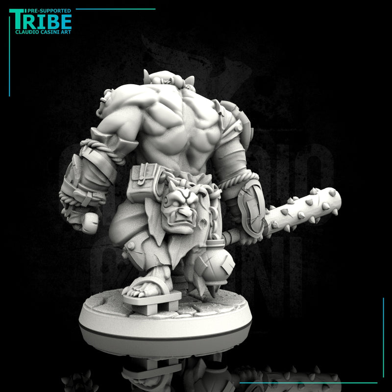 (0029) Male orc oni with clubs - Only-Games