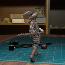 Mercenary Soldier 07 - TytanTroll Miniatures - DnD - Only-Games