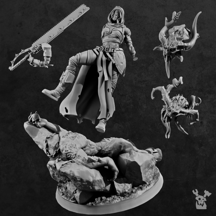 Sister Executioner 70mm (true scale) - Only-Games