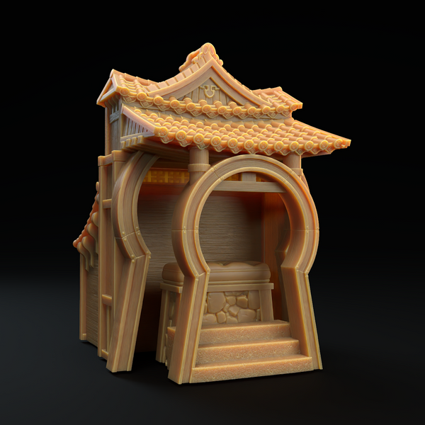 Yokai Lodge Shrine - Japanese Terrain - Only-Games