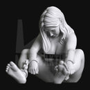 Crab Tied Slave Girl Sitting - Sub Series 131 - Only-Games