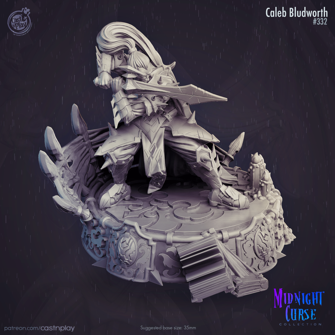 Caleb Bludworth - Cast n Play - Miniatures by Only-Games.co