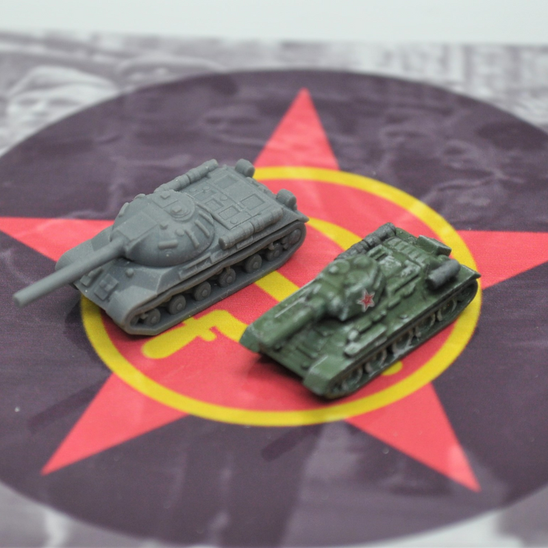 10pc 3D Printed 1/285 Scale Russian JS-1 - Only-Games