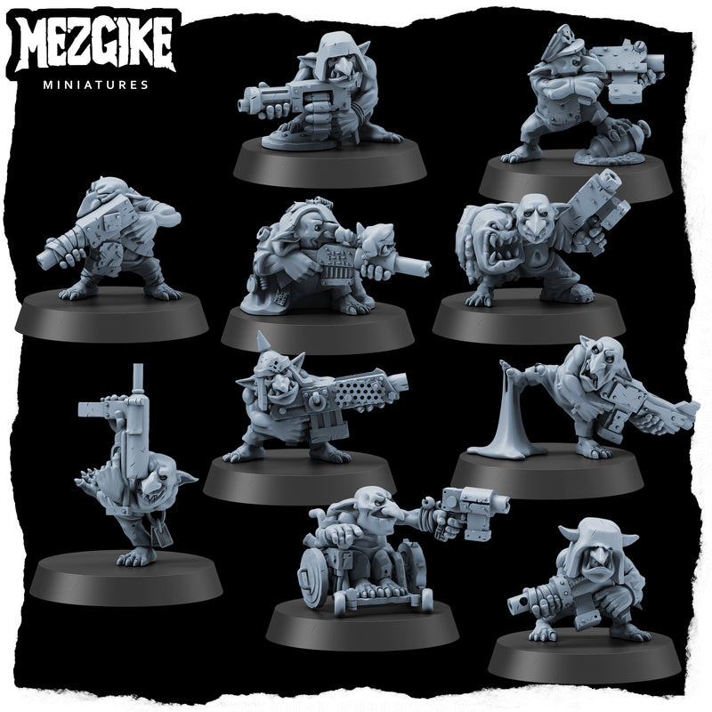 Runt mob 'B' (10 physical miniatures) - Only-Games