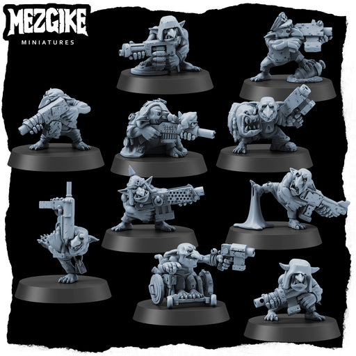 Runt mob 'B' (10 physical miniatures) - Only-Games