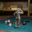 Farmer With Sickle - TytanTroll Miniatures - DnD - Fantasy - Only-Games