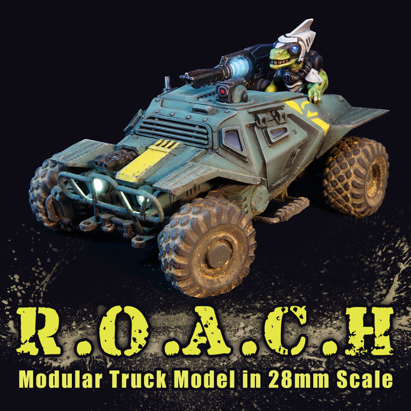 ROACH - Modular Truck Model Kit - Only-Games