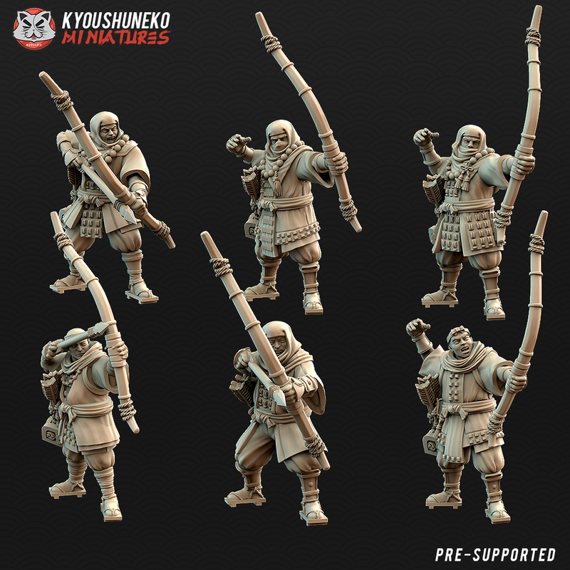Sohei Monk Bowmen - Only-Games