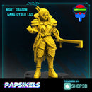 Night Dragon Gang Cyber Lizi - Only-Games