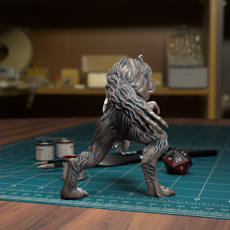 Werewolf 002 - TytanTroll Miniatures - DnD - Fantasy - Only-Games