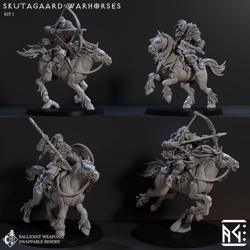 Skutagaard Warhorses Riders (Skutagaard Northmen Saga I) - Only-Games