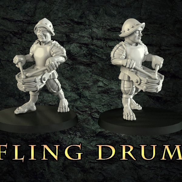 Halfling Drummer - Only-Games