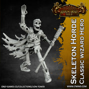 Skeleton Horde Classic Heroes (x4 models) - Only-Games