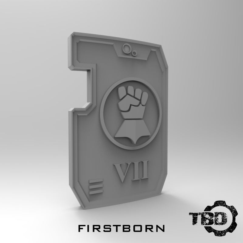 VII FISTS FIRSTBORN Breacher Shield X5 - Only-Games