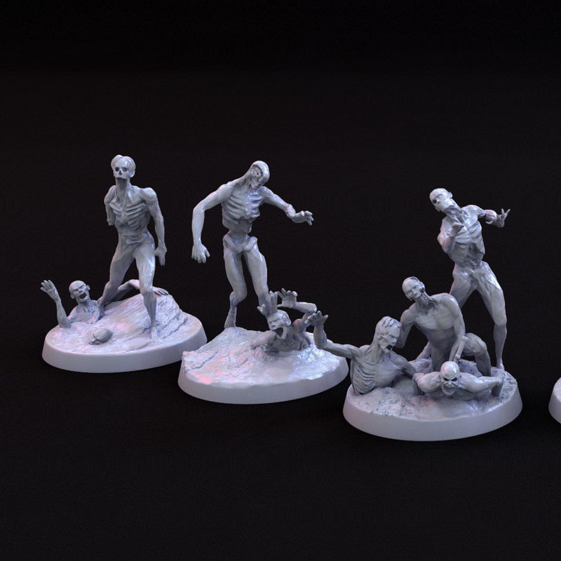 Zombie Horde (6 variations) - Only-Games