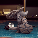 Dwarf Guard 10 - TytanTroll Miniatures - DnD - Fantasy - 32mm - Only-Games