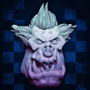 Orc Punk Heads - Set A (Boss Size) - Only-Games