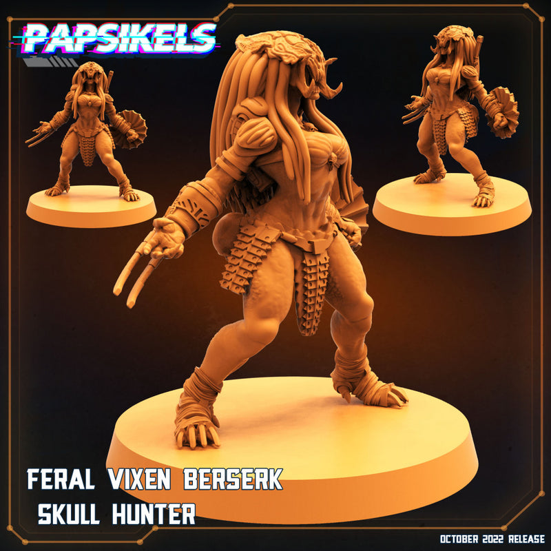 FERAL VIXEN BERSERK SKULL HUNTER - Only-Games