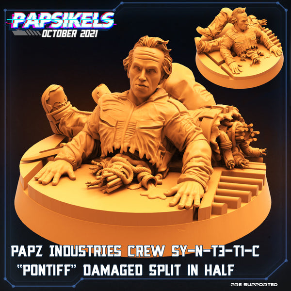 PAPZ INDUSTRIES CREW SY-N-T3-T1-C PONTIFF DAMAGED SET - Only-Games