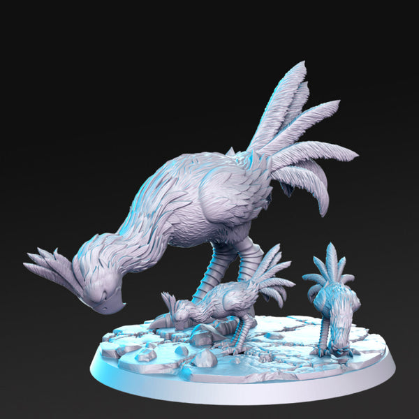 Chuco-Strider (mother with hatchlings) - 32mm - DnD - - Only-Games