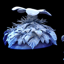 Elder Terrasaur Hiding (pose 3 of 3) - Only-Games